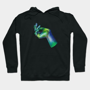 Blue Hands Hoodie